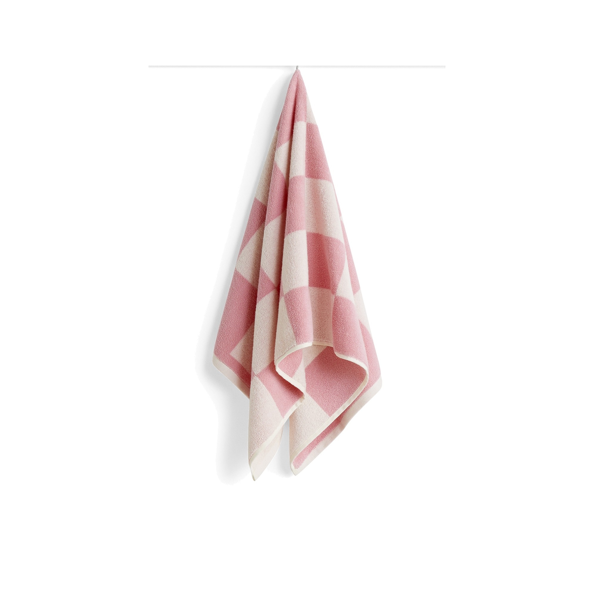 SOLD OUT – Check towel 50x100cm – rose – Hay