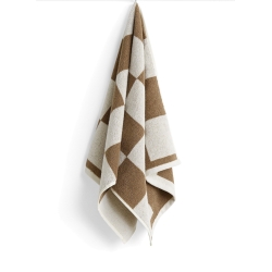 serviette Check 50x100cm – cappuccino – Hay