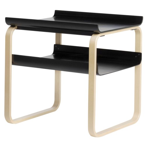 black/birch - 915 side table - Artek