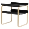 black/birch - 915 side table - Artek