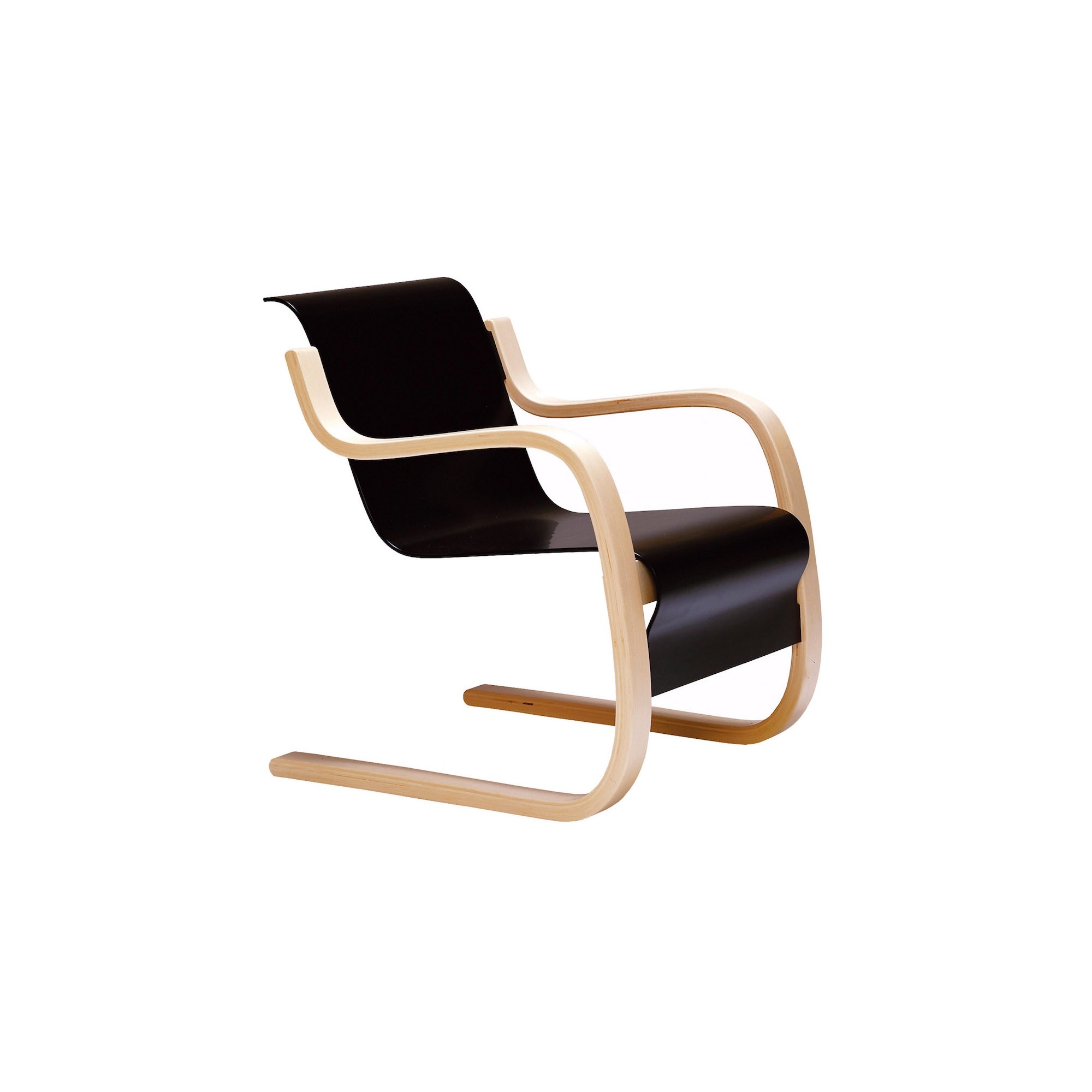 black - 42 armchair - Artek