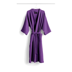 SOLD OUT - WAFFLE Bathrobe - Vibrant purple - Hay bathrobe - HAY