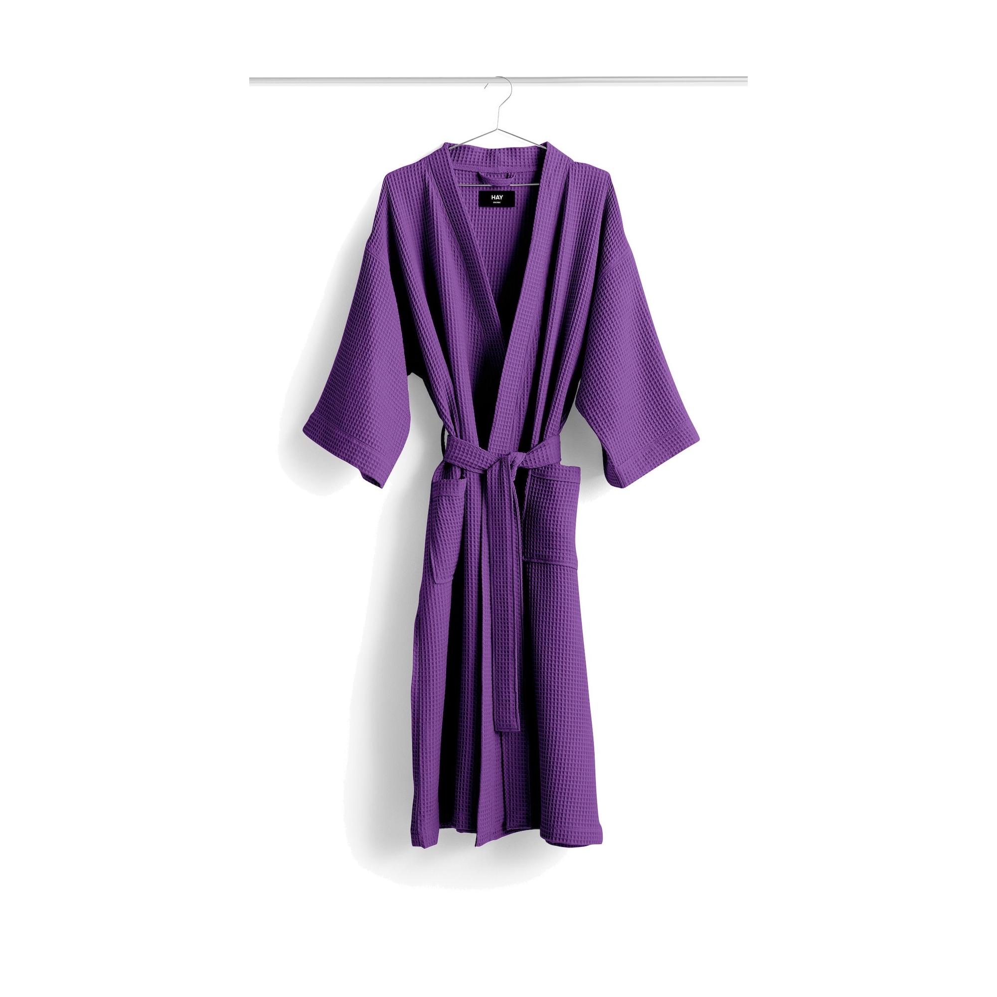 SOLD OUT - WAFFLE Bathrobe - Vibrant purple - Hay bathrobe - HAY