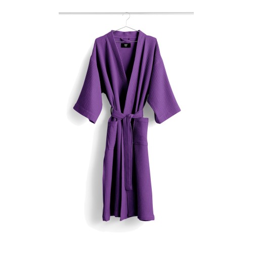 SOLD OUT - WAFFLE Bathrobe - Vibrant purple - Hay bathrobe - HAY