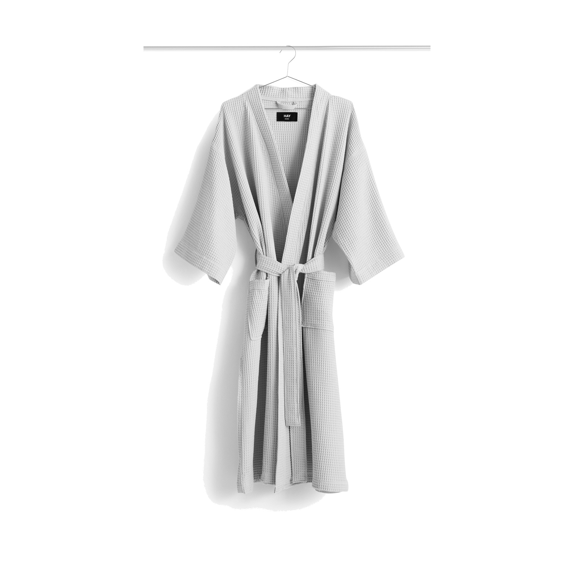 WAFFLE Bathrobe - Grey - Hay bathrobe - HAY