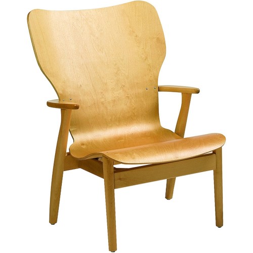 honey stained birch - Domus lounge - Artek