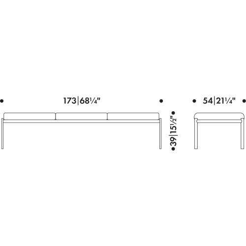 banc Kiki 3 places - Artek