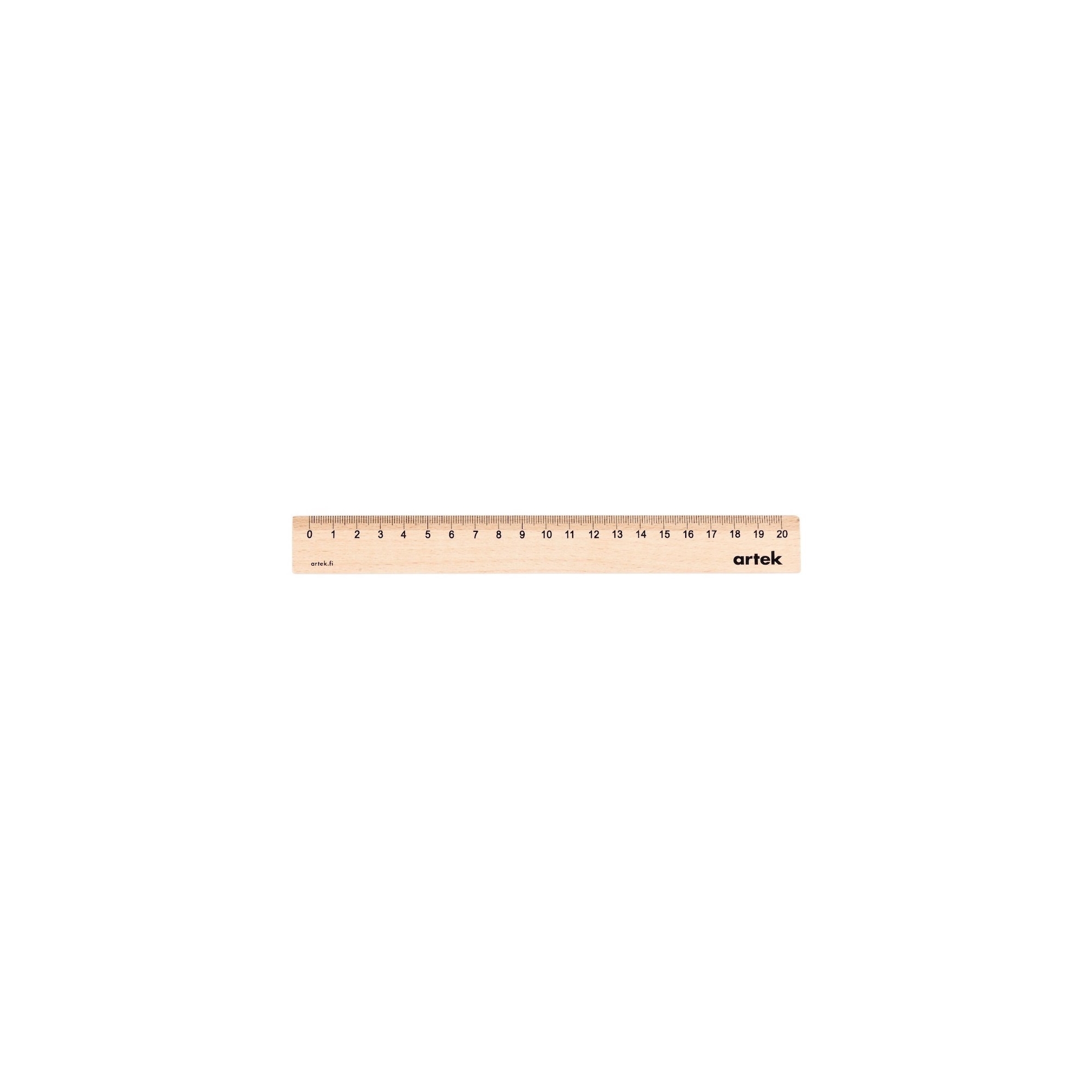 20cm wooden ruler - architect tools - Artek