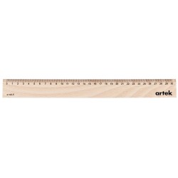 30cm wooden ruler - architect tools - Artek