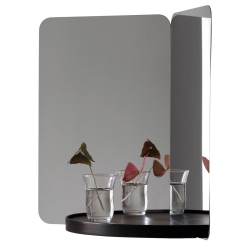 plateau noir - miroir 124 (taille M) - Artek