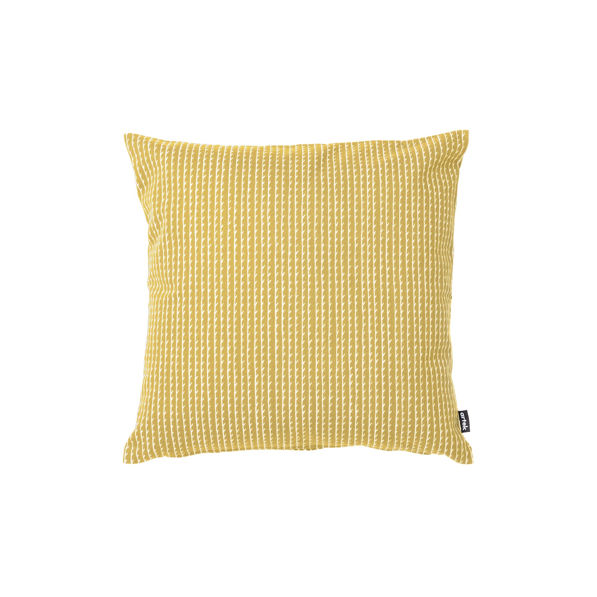 40x40cm - moutarde / blanc - coussin Rivi - Artek