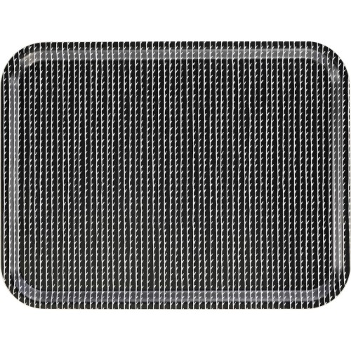 27x20cm - Black / White - Rivi Tray - Artek