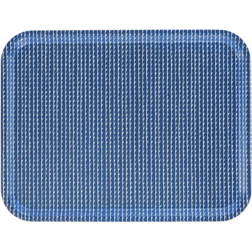 43x33cm - Blue / White - Rivi Tray - Artek