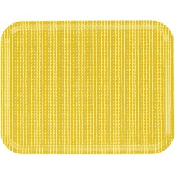 43x33cm - Mustard / White - Rivi Tray - Artek