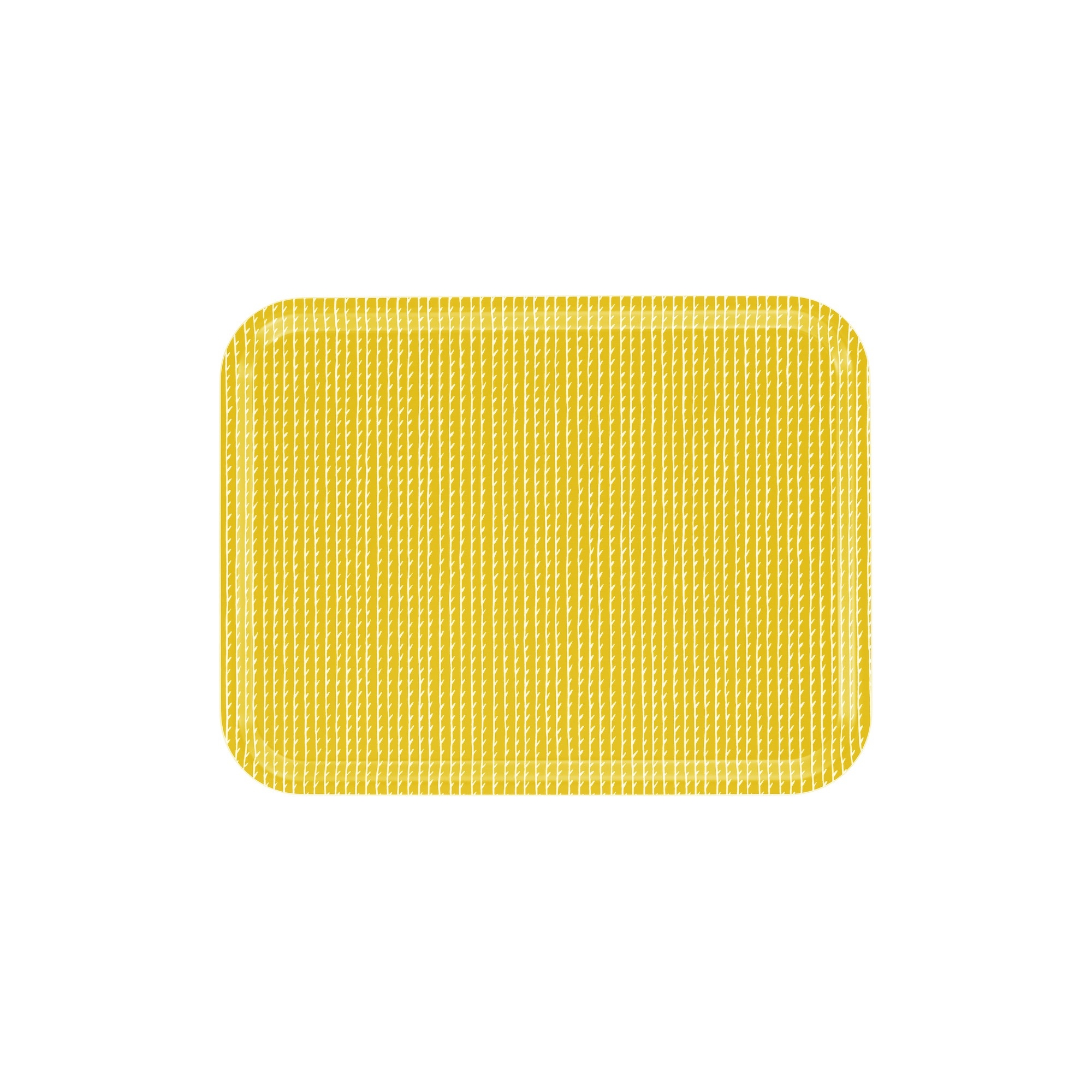 43x33cm - Mustard / White - Rivi Tray - Artek