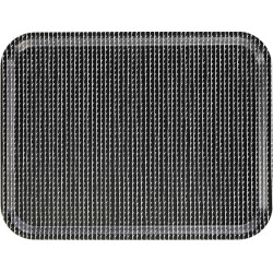 43x33cm - black / white - Rivi Tray - Artek