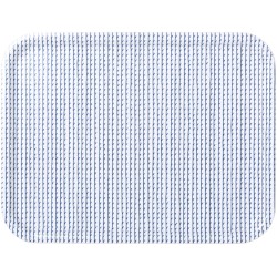 43x33cm - White / Blue - Rivi Tray - Artek