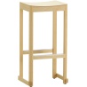 ash, lacquered - Atelier Bar stool - Artek