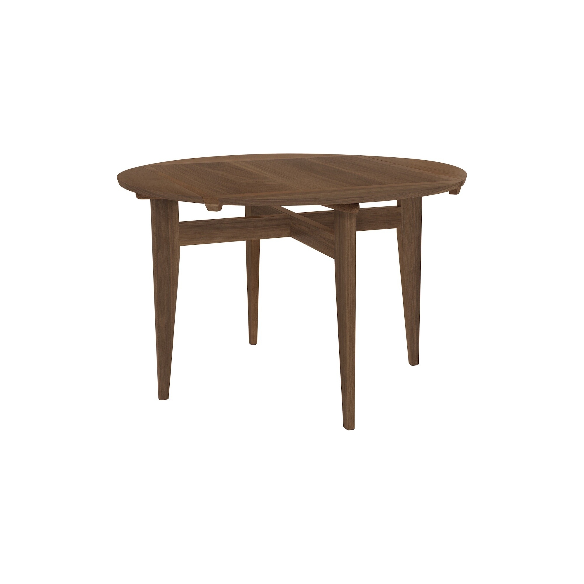 B-Table – American walnut lacquered - Gubi