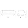 Sofa INLAND AV22 - &Tradition