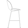 plastic shell + seat upholstered – Beetle bar chair - Gubi