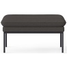 tissu Hallingdal 370 – base noir - pouf Turn - Ferm Living