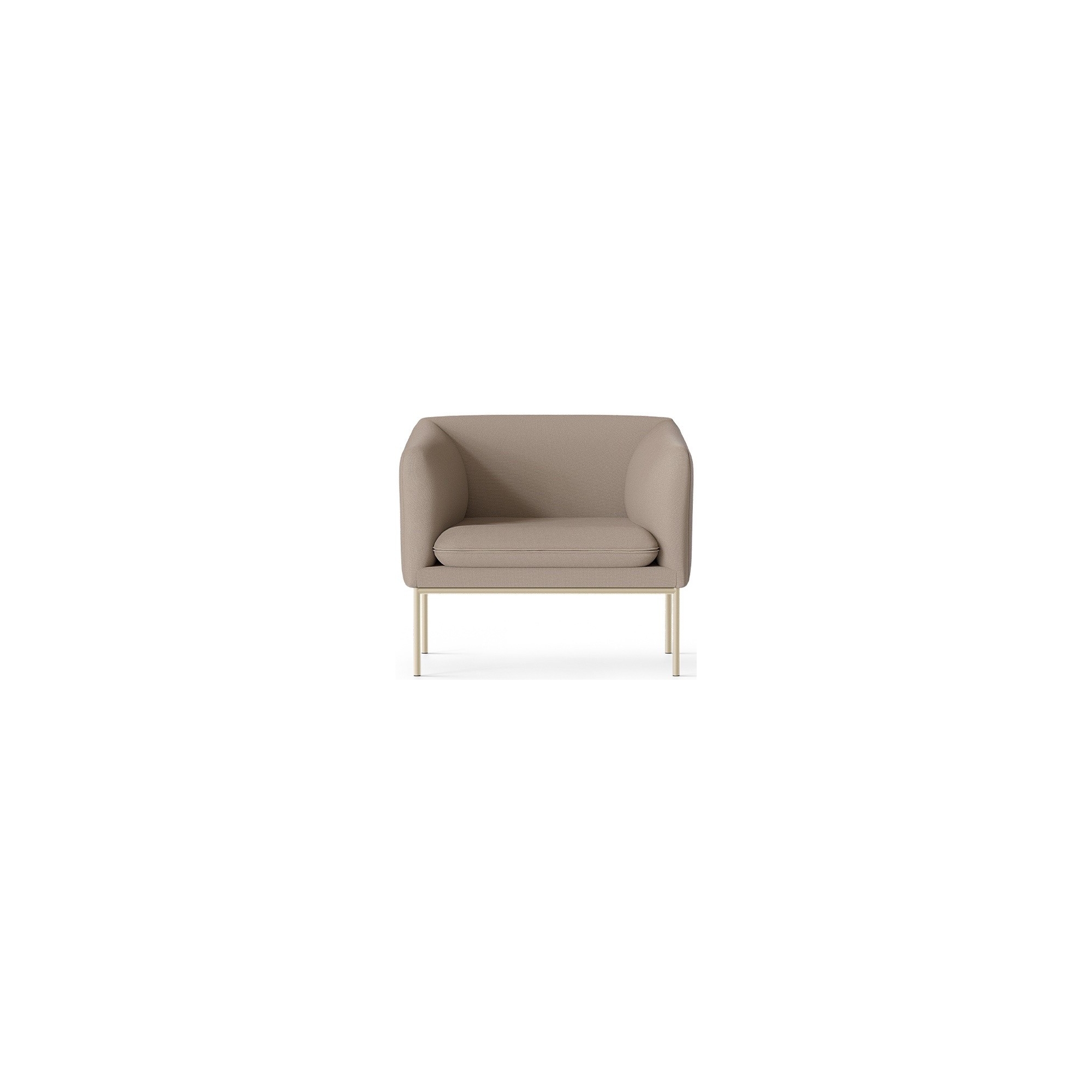 Cyber 2001 fabric – cashmere base – Turn lounge chair - Ferm Living