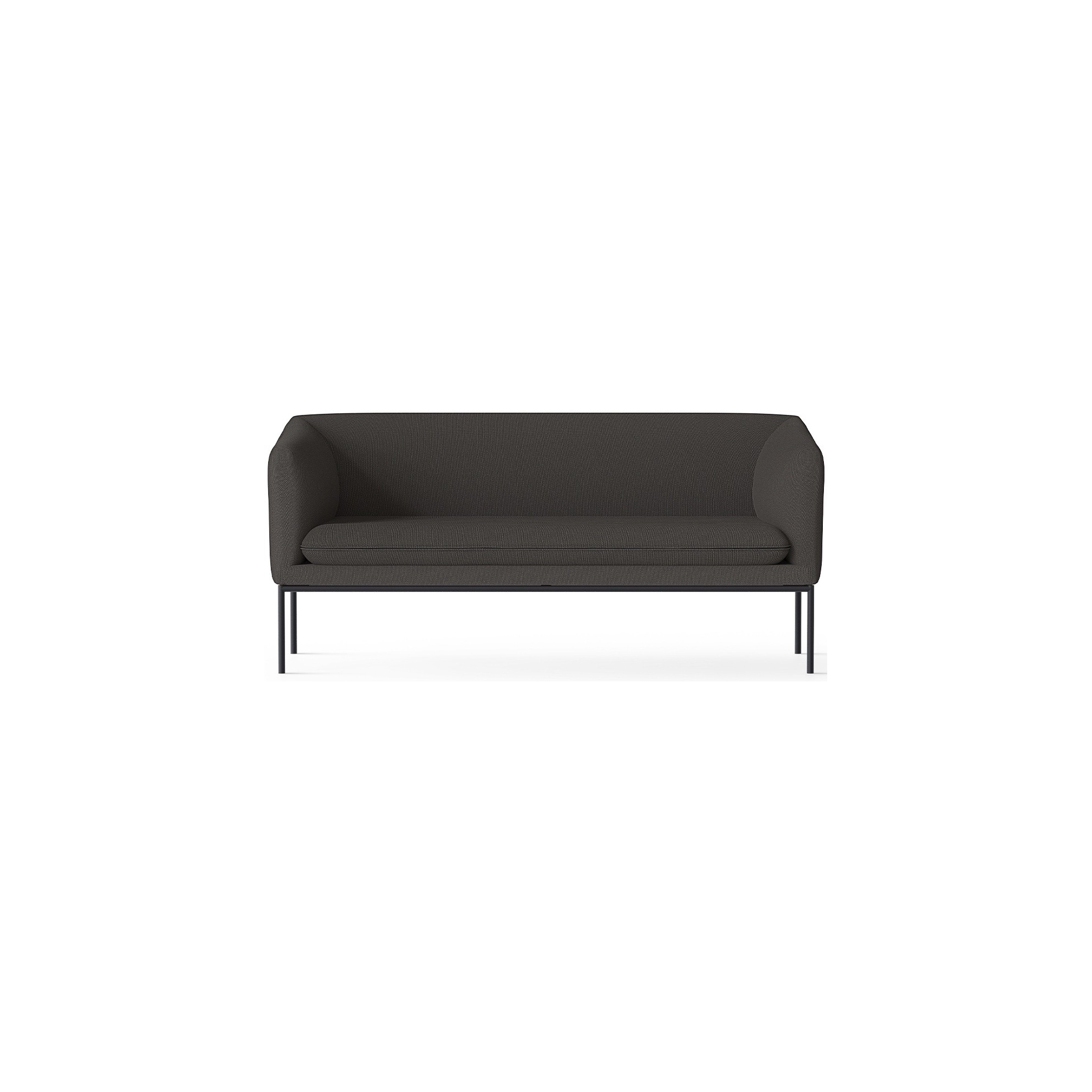 tissu Cyber 2101 – base noire – canapé Turn 2 places - Ferm Living