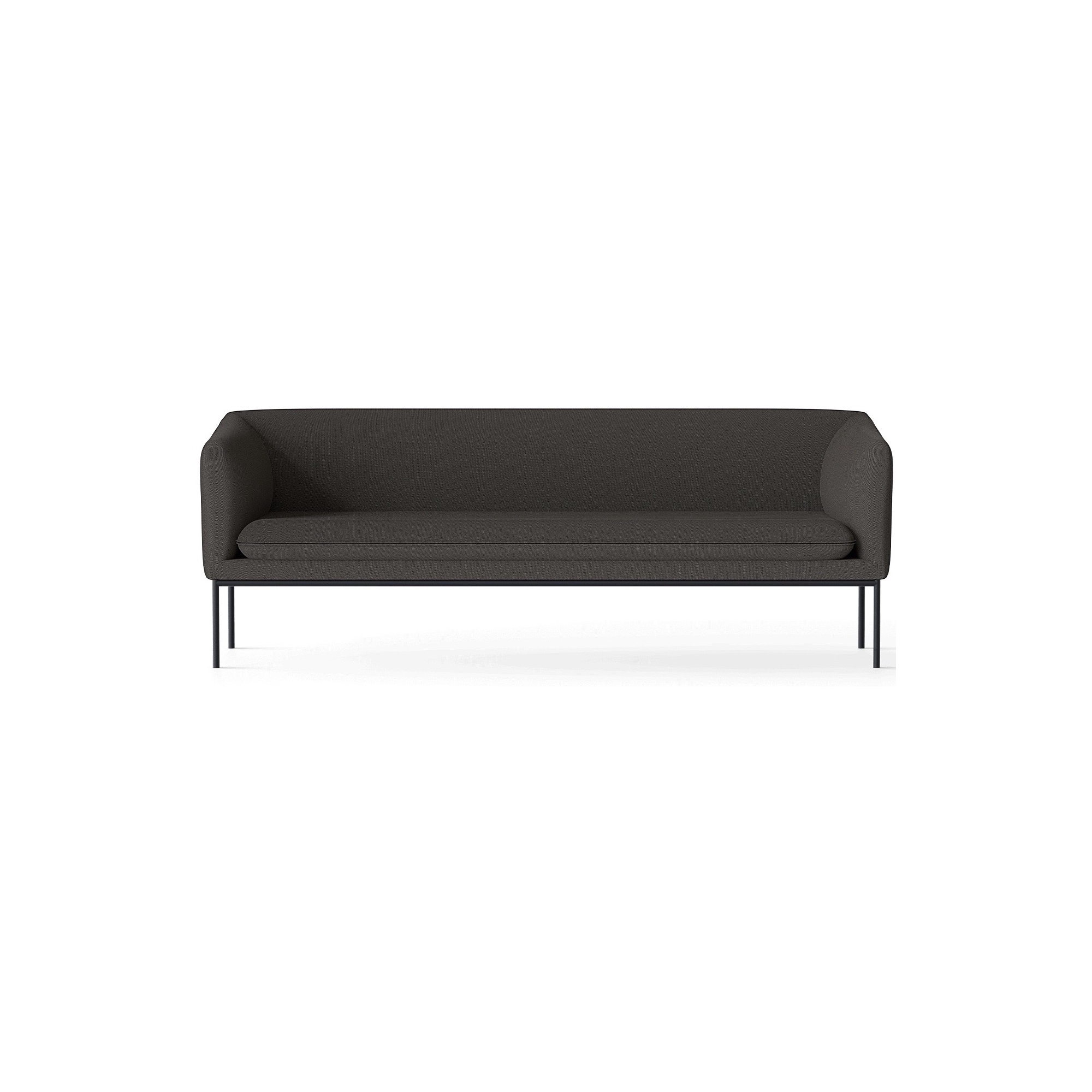 Cyber2101 fabric –  black base – Turn 3-seater sofa - Ferm Living