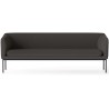 Cyber2101 fabric –  black base – Turn 3-seater sofa - Ferm Living