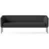 Focus 60212 fabric –  black base – Turn 3-seater sofa - Ferm Living