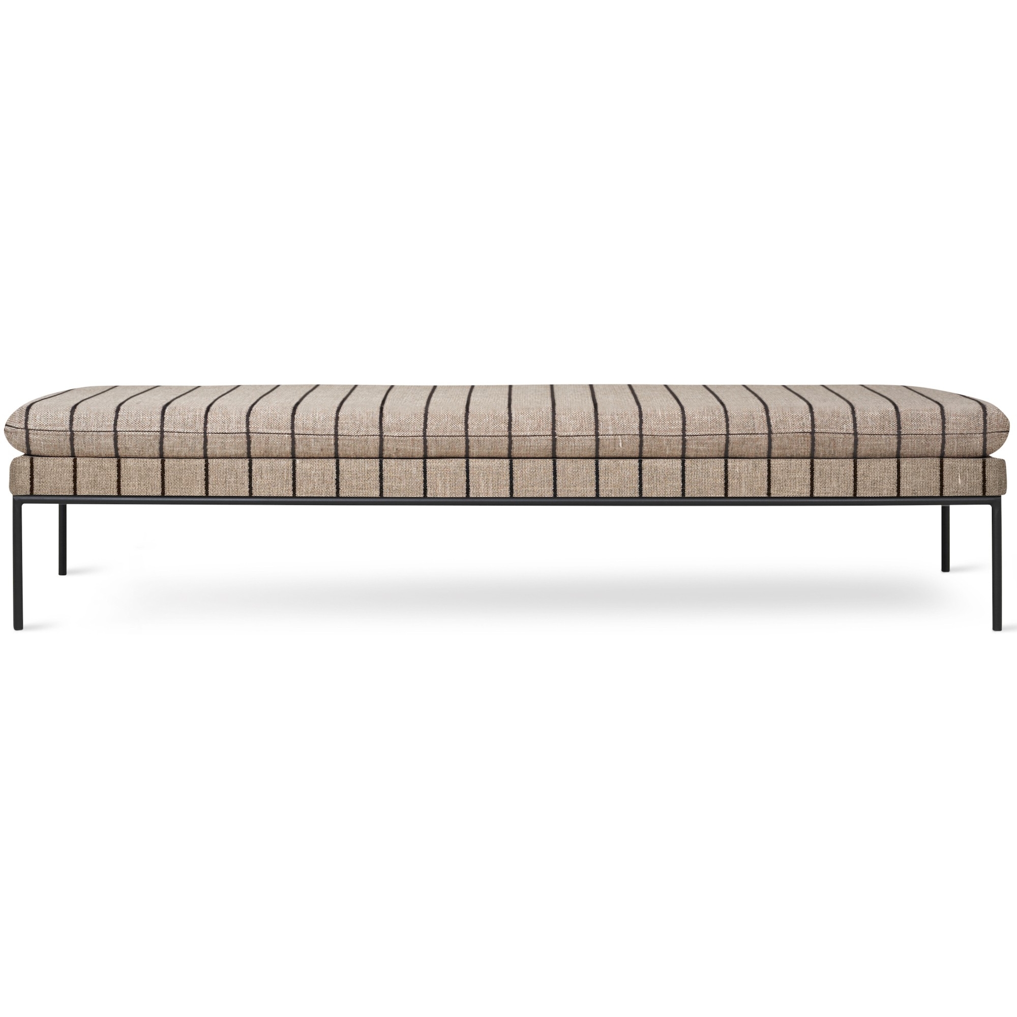 Pasadena – black leather – Turn daybed - Ferm Living