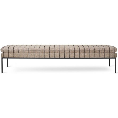 Pasadena – black leather – Turn daybed - Ferm Living