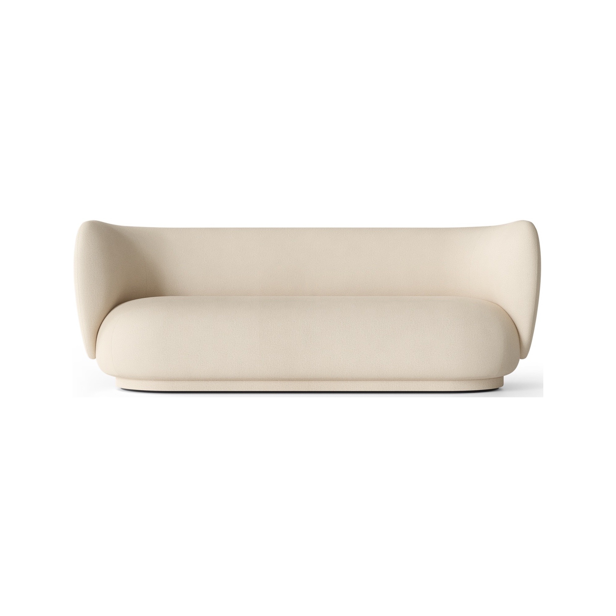 Ferm Living – Canapé 4 places Rico, Brushed Off-White