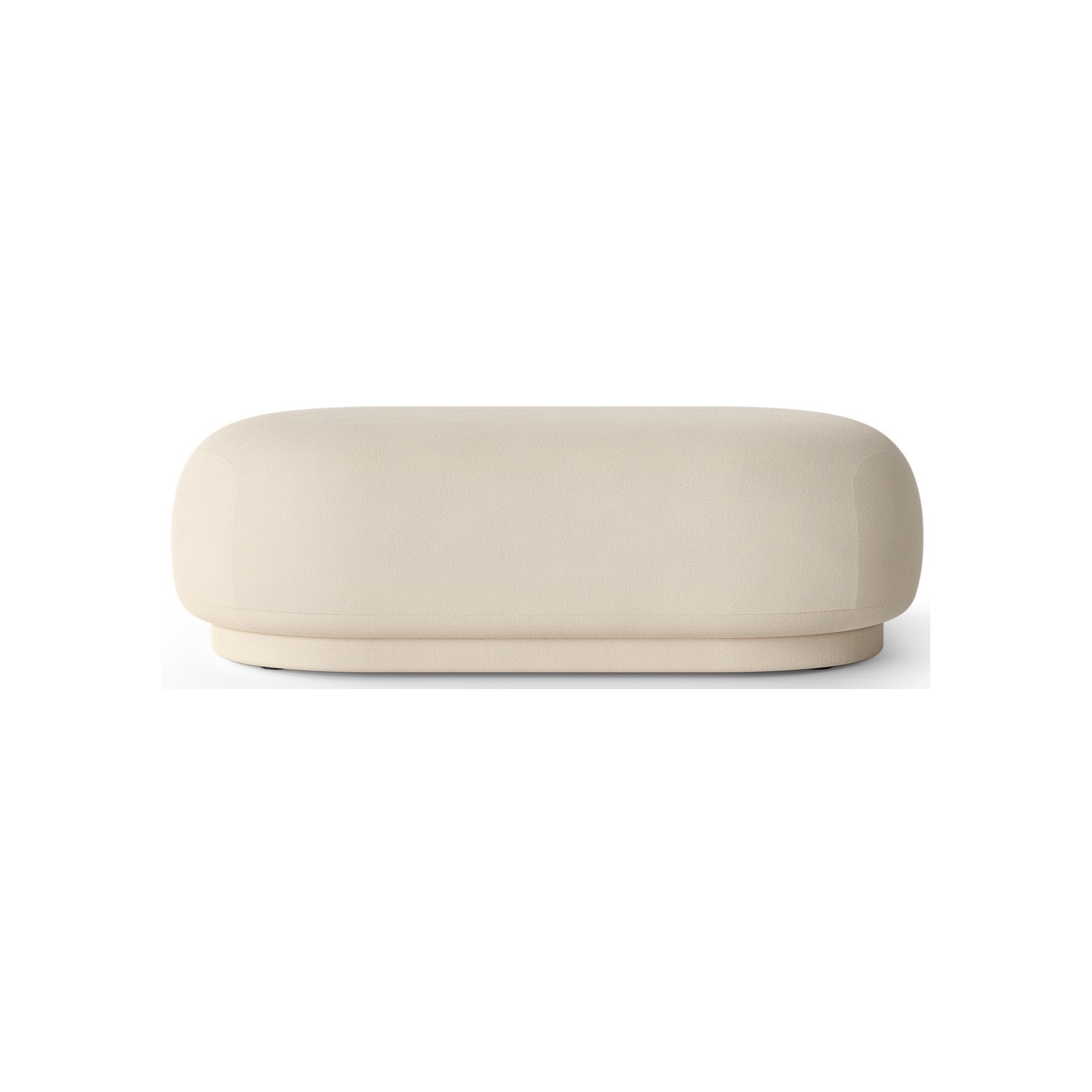 Ottoman Rico – Brushed Off-white - Ferm Living