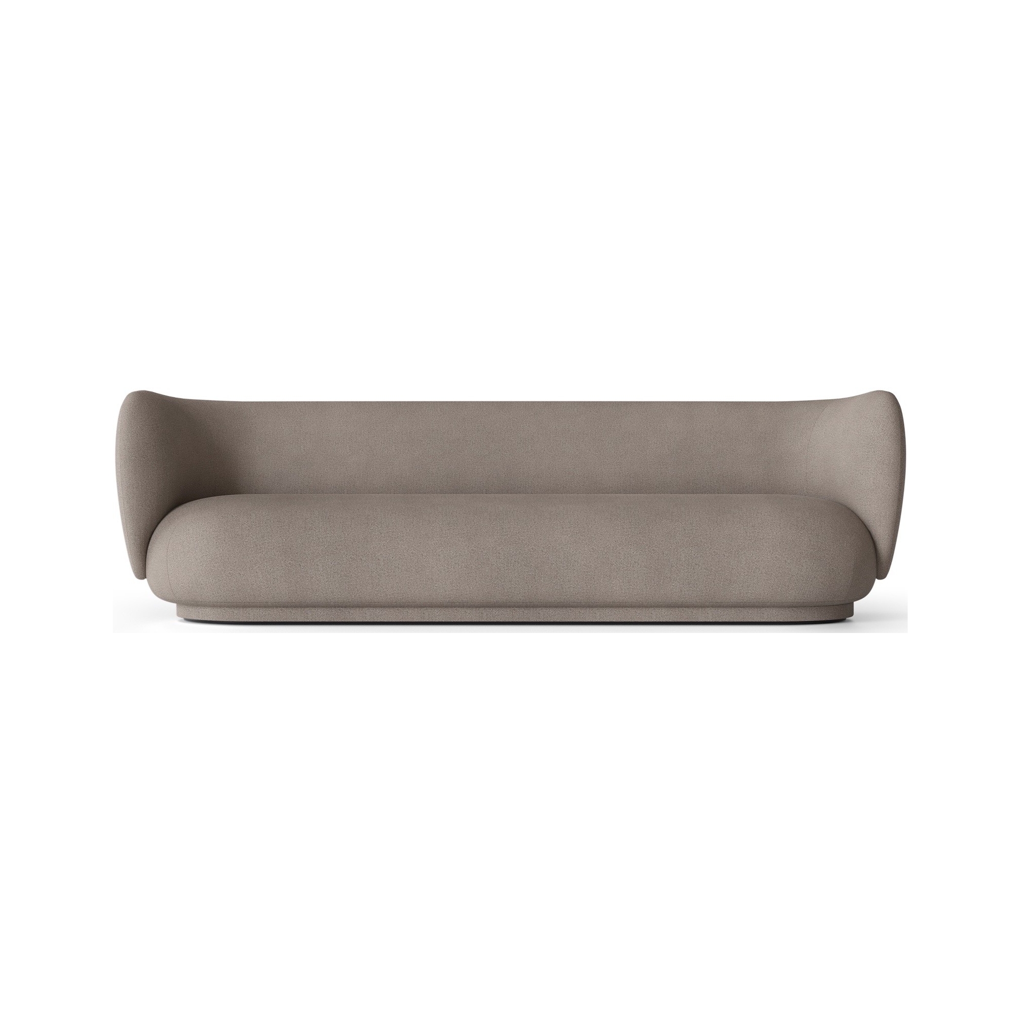 Rico 4-seater sofa – Brushed warm grey - Ferm Living