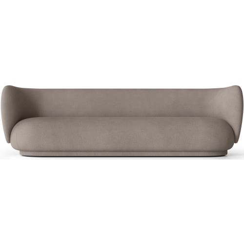 Canapé 4 places Rico – Brushed Warm grey - Ferm Living