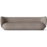 Rico 4-seater sofa – Brushed warm grey - Ferm Living