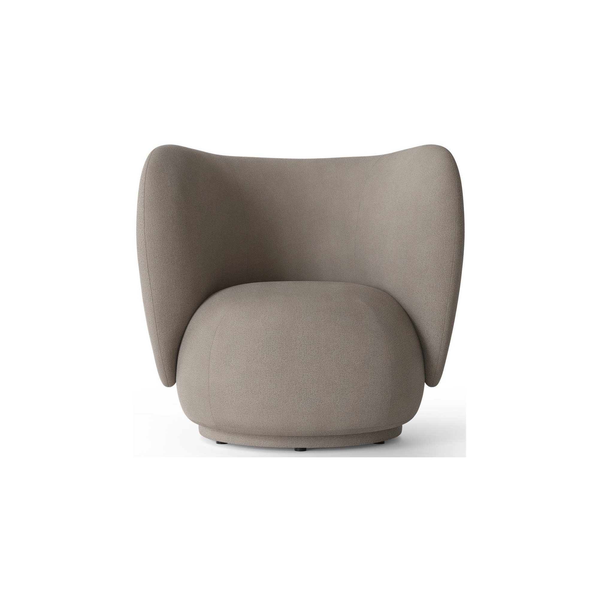 Rico lounge chair – Brushed warm grey - Ferm Living