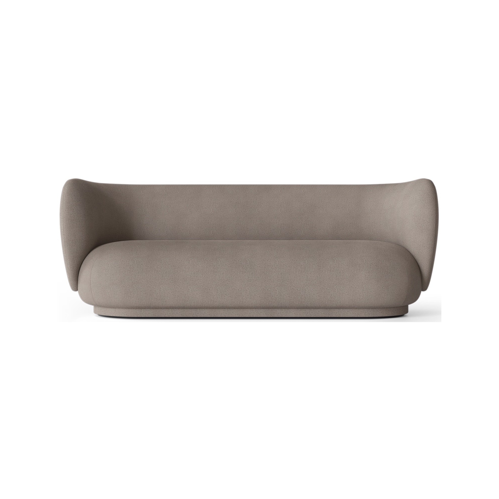 Canapé 3 places Rico – Brushed warm grey - Ferm Living