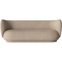 Ferm Living – Rico 3-seater sofa, Brushed sand