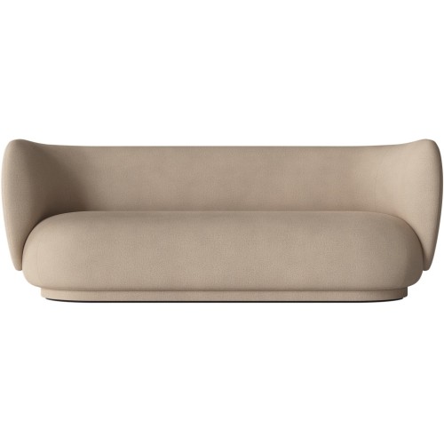 Ferm Living – Canapé 3 places Rico, Brushed sand