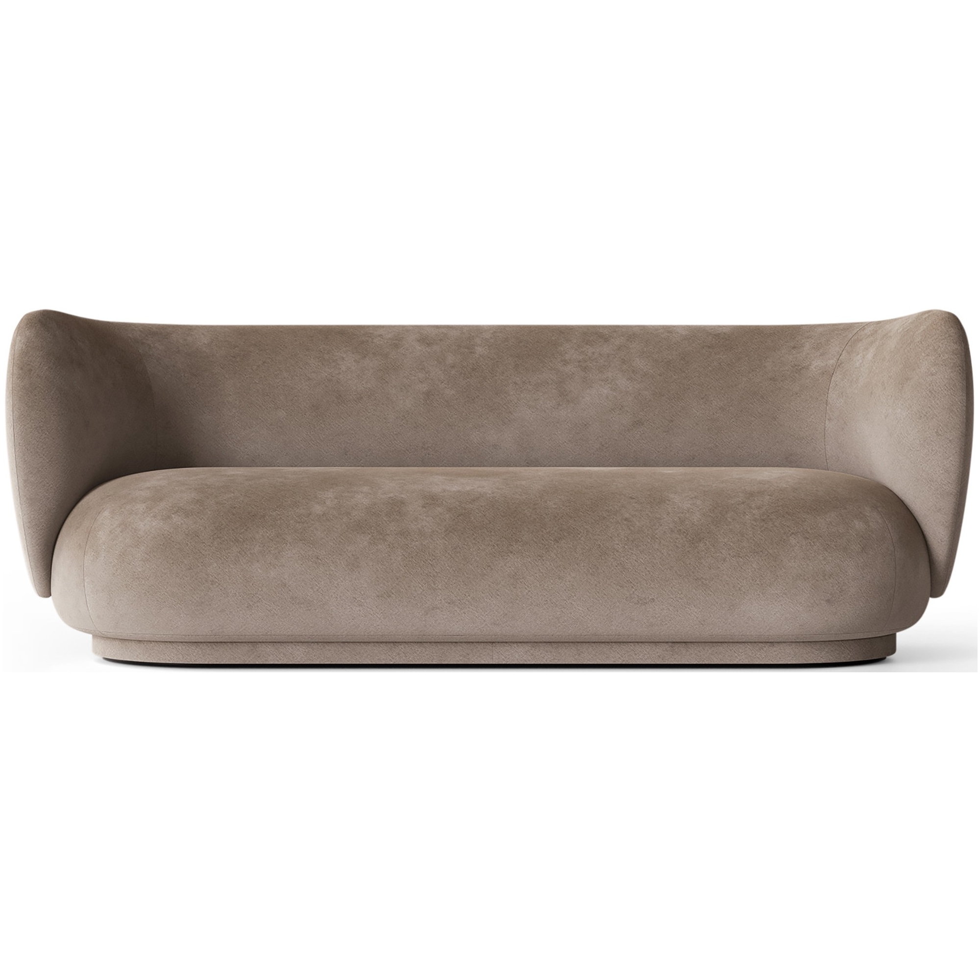 Ferm Living – Rico 3-seater sofa, Faded Velvet 26 Beige