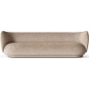 Canapé 4 places Rico – Faded Velvet 16 sand - Ferm Living