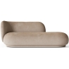 Divan Rico – Faded Velvet 16 Sand - Ferm Living