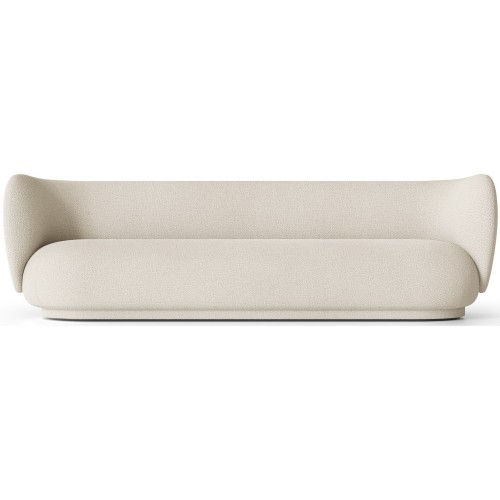 Canapé 4 places Rico – Bouclé Off-White - Ferm Living