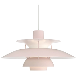 Louis Poulsen – PH5 pendant, monochrome pale rose