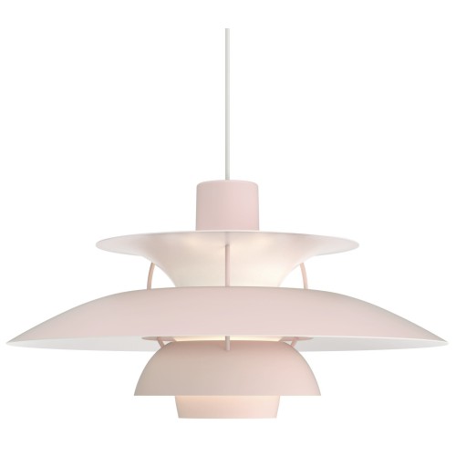 Louis Poulsen – Suspension PH5, monochrome pale rose