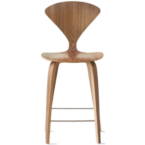 Tabouret de bar Cherner – noyer naturel