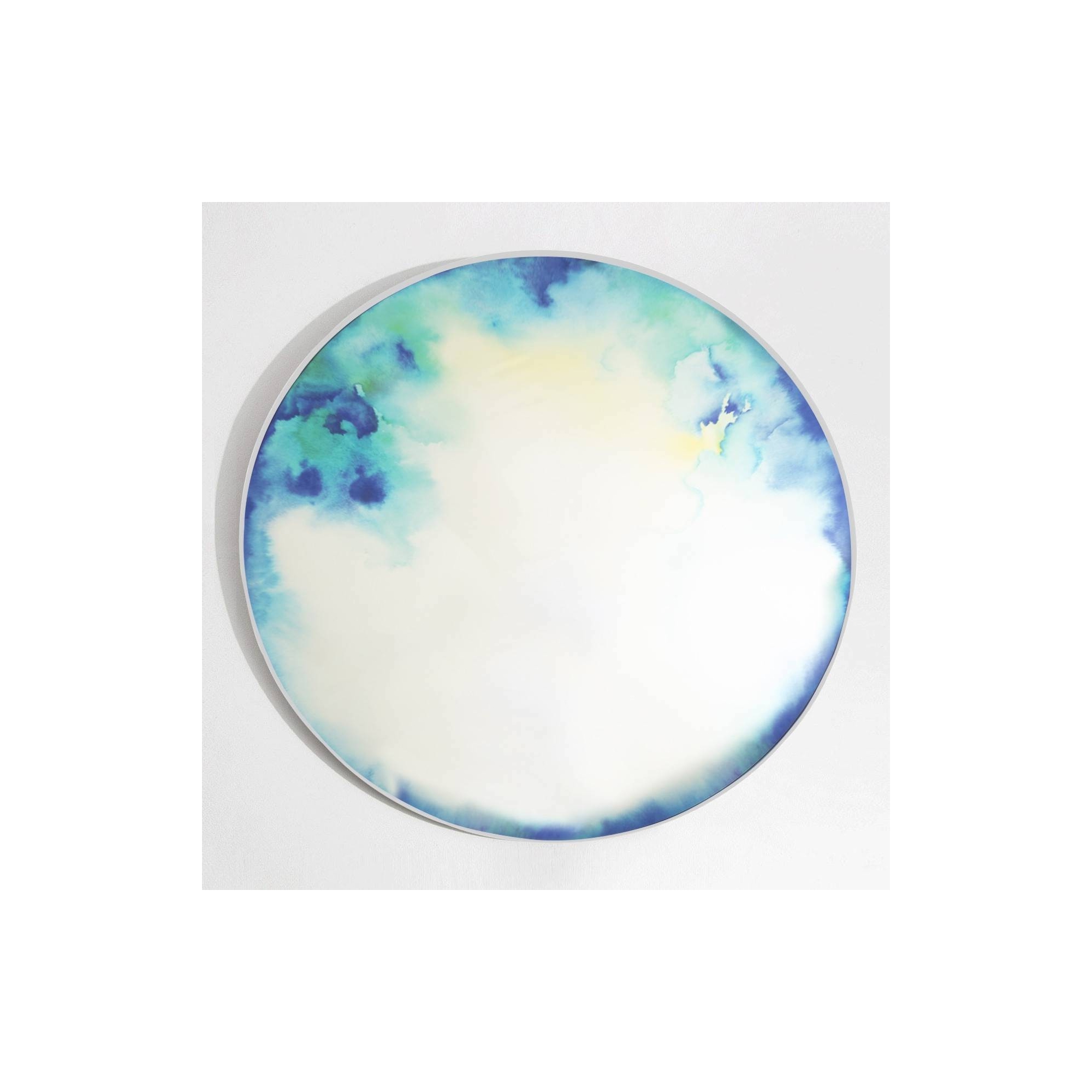 extra-large miroir Francis - bleu & jaune - Petite Friture